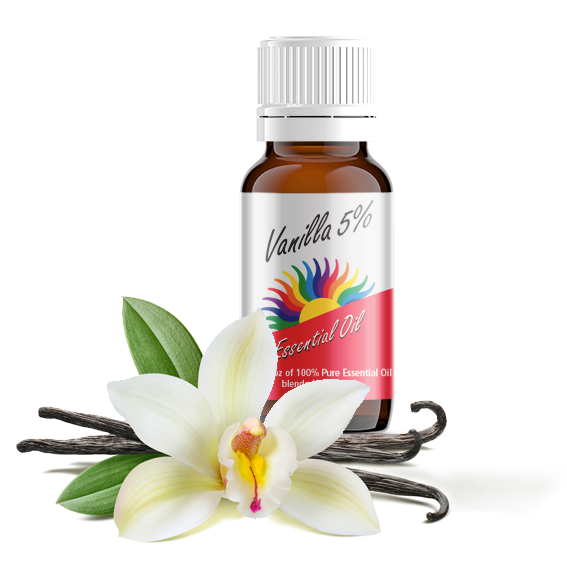 Vanilla 5% in Jojoba Essential Oil