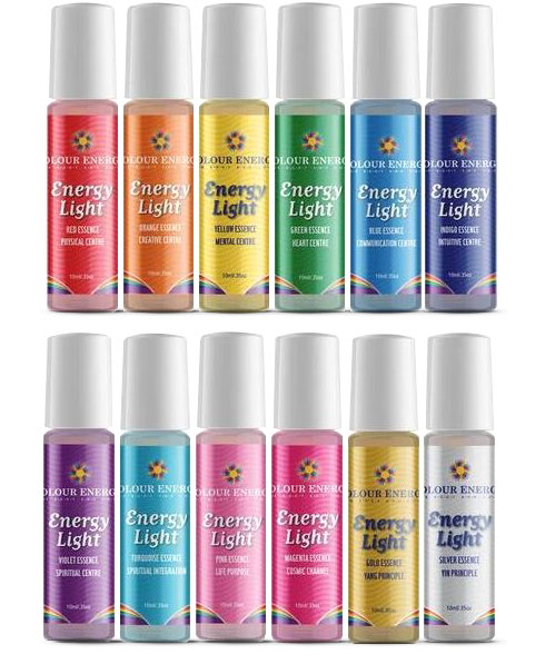 Chakra Light Essences, 10ml Roll-on